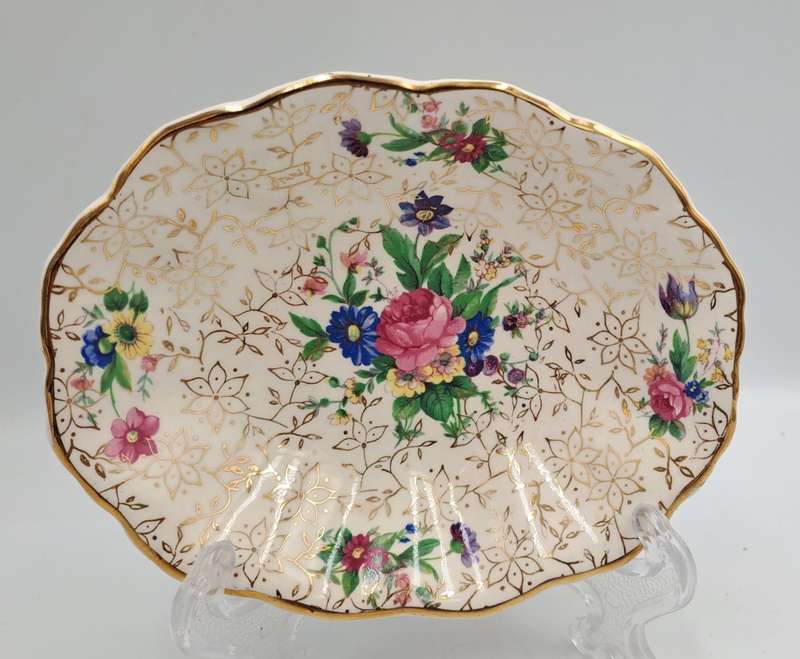 Vintage Post World War 2 -1946 Midwinter Semi-Porcelain Bon Bon Dish -Staffordshire England