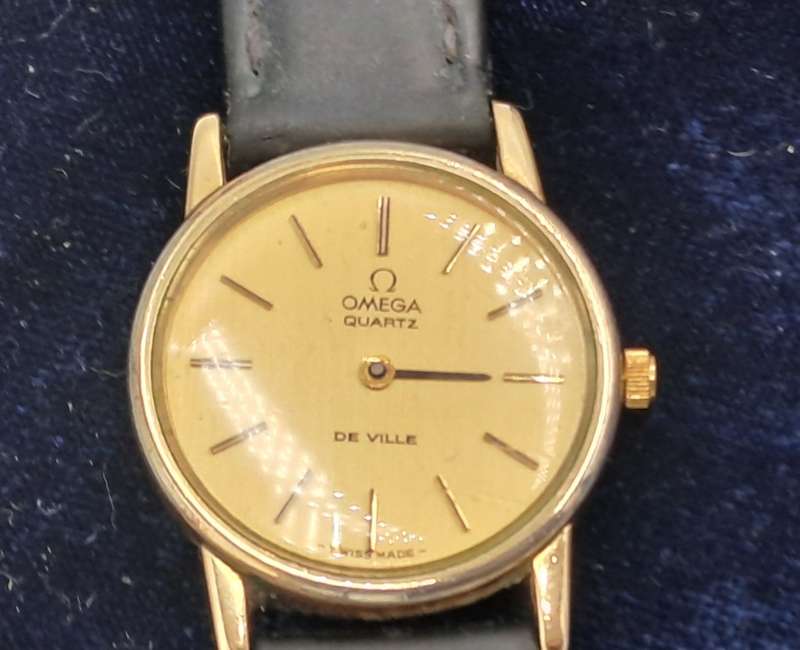For Spares Original Vintage Ladies Omega de Ville Dial and Omega Watch Casing