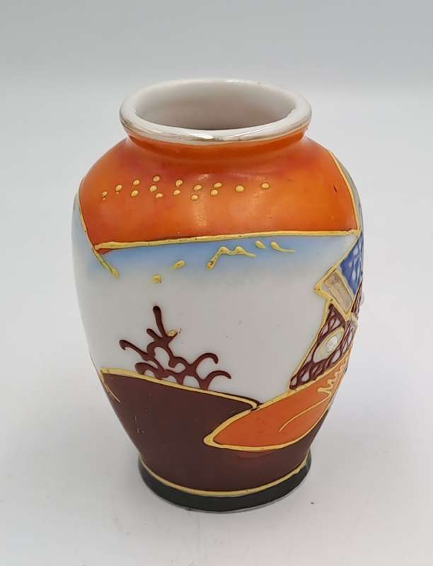 Small Vintage 1940's Porcelain Vase Made in Occupied Japan