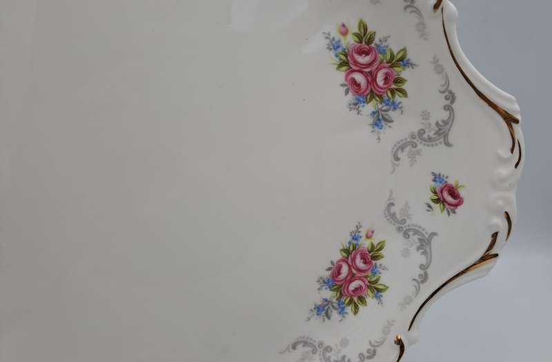 Vintage Royal Albert Tea TRANQUILLITY Cake Plate