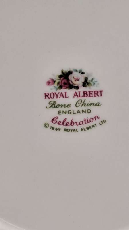 Vintage Royal Albert CELEBRATION Tea Side Plate - 3 Available Bid is for One