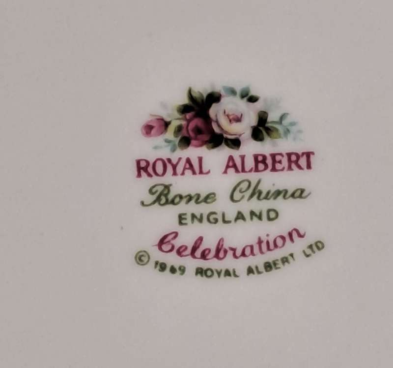 Vintage Royal Albert CELEBRATION Tea Side Plate - 3 Available Bid is for One