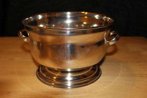 R1 Start! President Plated pot/Bowl (some marks inside) -600g, 200mm(w) x 30mm (H) see all photo's