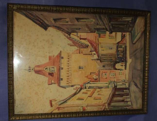 An Old Print/ Painting?  412mm x 312mm-see more