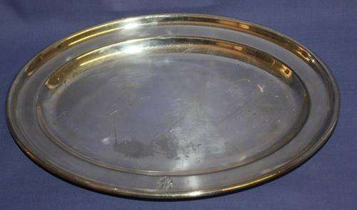 Crazy R1 Start!!! Vintage Elkington Plate E & Co nr 8960 see Hallmarks -435g - 260mm x 185mmX 20mm