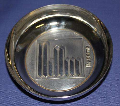 a silver plated dish Fragema 110x 25 mm - 200g- see  Markings in Photos