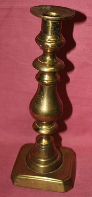 Crazy R1 Start !!! a Vintage Brass Candle stick 710g - 270mm X 100mm  - see more