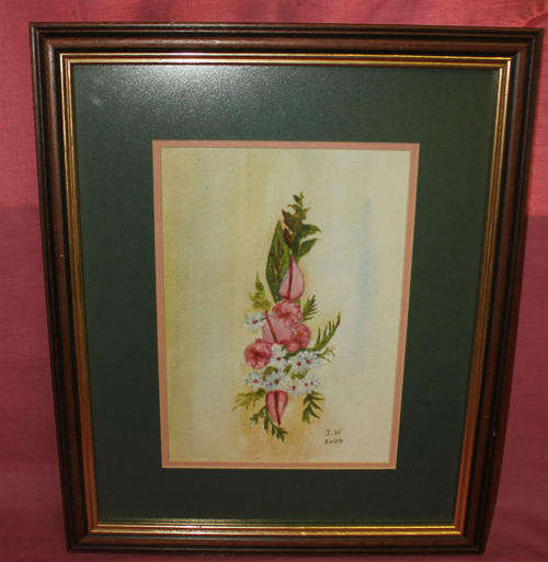 Crazy R1 Start !!! A Framed 2003 painting by artist J.W ... 412mm x 344mm  - see More