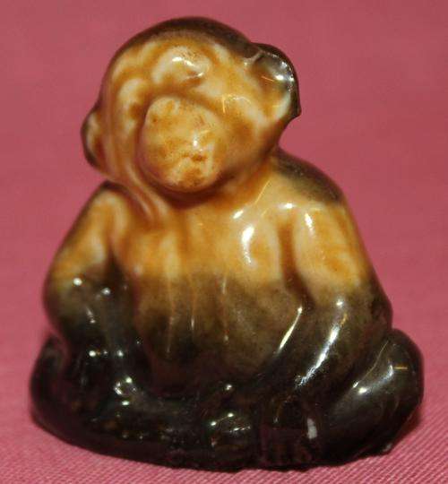 Collectable Wade Whimsie -Chimp -  made in England- See Photo's -Tiny Nic