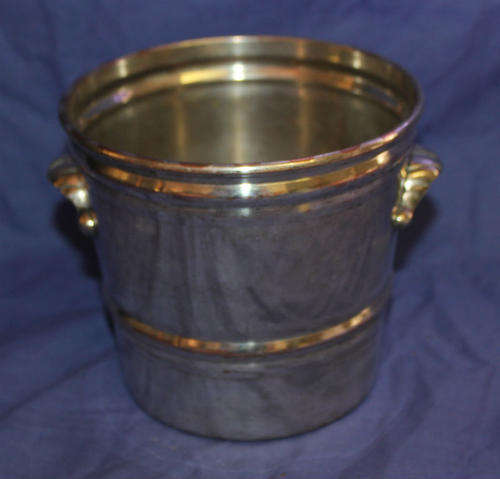 a Goodwin Silver Plated on copper bucket 545g 132x175mm - see More