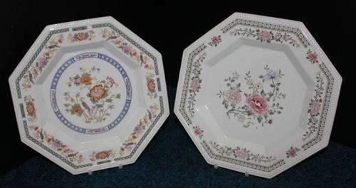 2 x Large Sea Gull Fine China Plates by JIAN Shiang - 257mm -1.4kg (see all my CRAZY R1 Auctions)