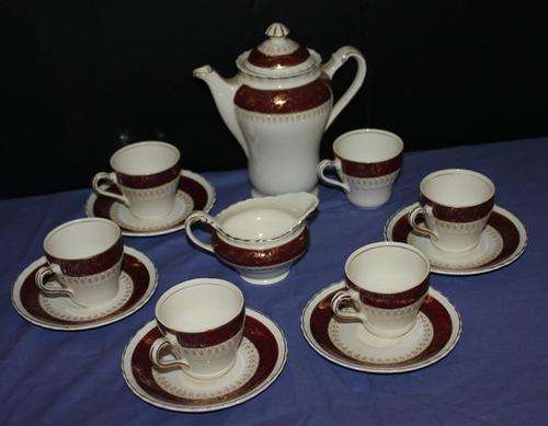 14 pc  J&G Meakin Tea set  REG. 391413 made in England
