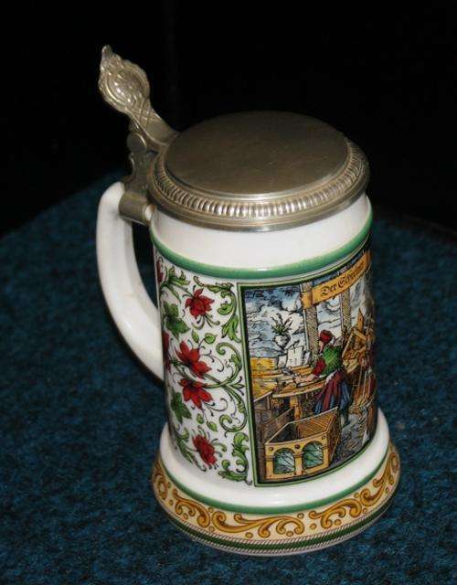 a Collectable West Germany Beer Stein