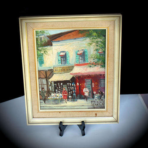 Unidentified Artist -Origanal Oil painting (not behind Glass )- 345x295x40mm