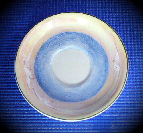 Royal Doulton D.5957 Famous ships saucer 142mm -Cracked -repaired see photos