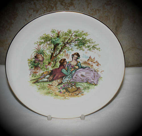 Vintage Collectors Porcelain wallplate by AB Ceramics 180mm