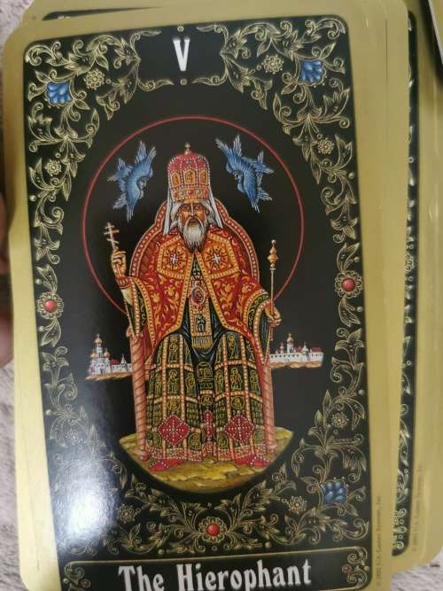 Russian tarots of St. Petersburg