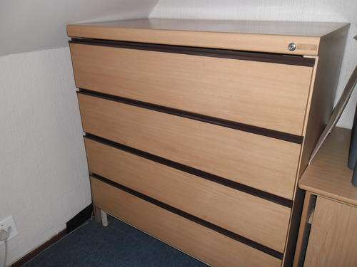 Wooden filing cabinet 2