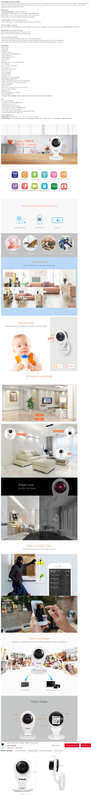 Sricam SP009 720P H.264 WiFi 1.0MP Security IP Cam