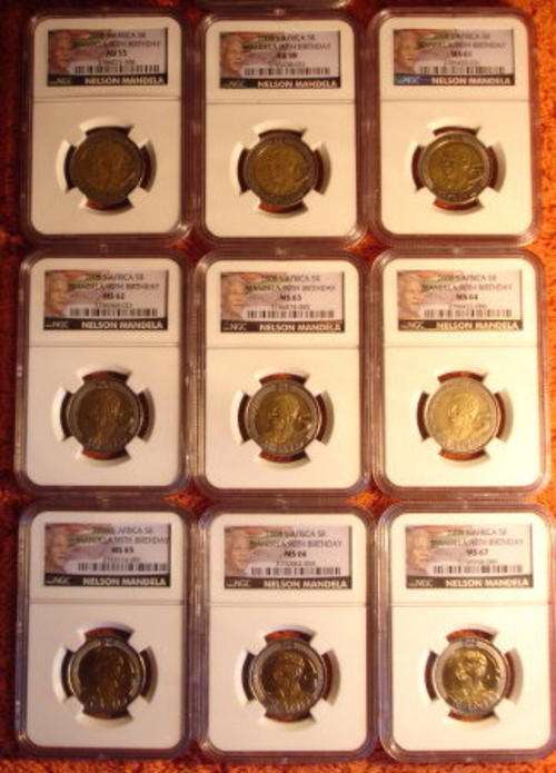 2008 MANDELA R5 NEW LABEL COLLECTION INCLUDES ** MS61**