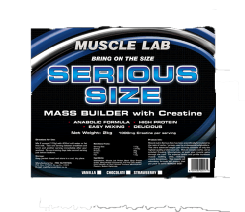 MUSCLE LAB - Serious Size 2kg