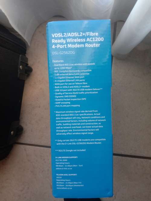 fibre vdsl router