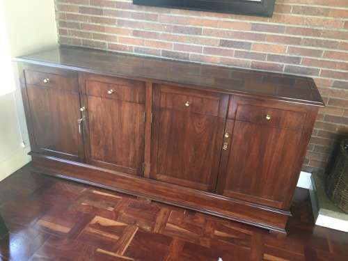 Mahogany dining set