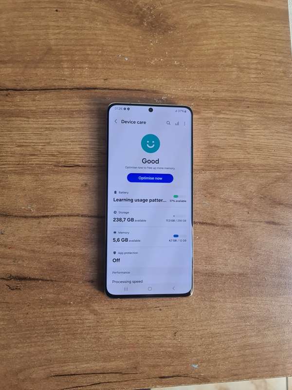 Samsung Galaxy S21 Ultra 5G 256GB Pre owned Phantom Silver