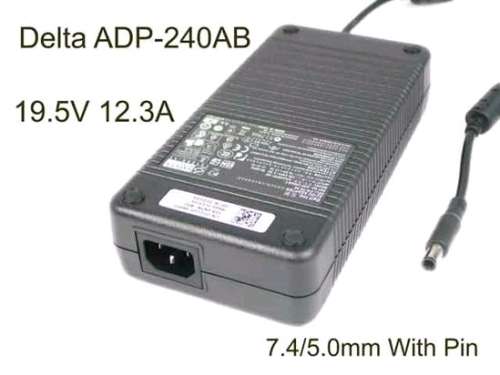 Dell Alienware / Precision 240W 19.5V 12.3A (7.4 x 5.0mm Pin) AC Adapter - FREE 2 DAYS COURIER