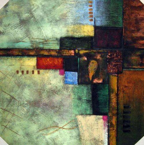 ABSTRACT PAINTING / WALL ART