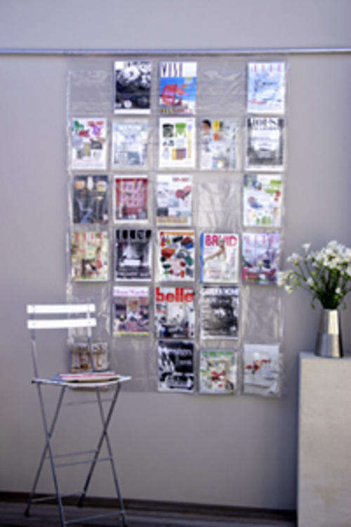 WALL MAGAZINE RACK / STORAGE