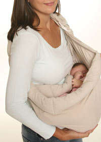 The Baby Sense Sling and cot mobile