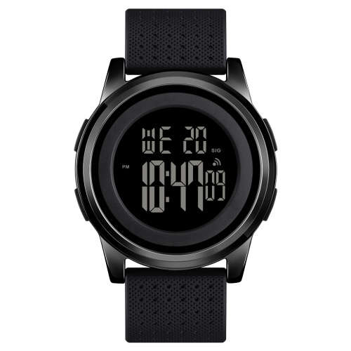 Skmei Slimline  Metal Case Digital Full function watch, 50 m waterproof.