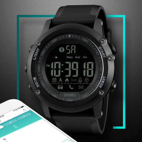 Bluetooth Android / Apple ios, Exercise, 50m Waterproof, Digital Full Function Watch,Quality