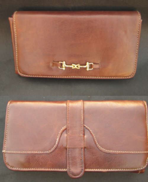 Fully Guaranteed FINEST LEATHER LADIES PURSE,Free shipping,Once in Lifetime Price,3 Styles !