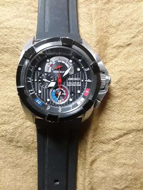 Seiko Velatura Yachting Timer. Guaranteed 100% Genuine.