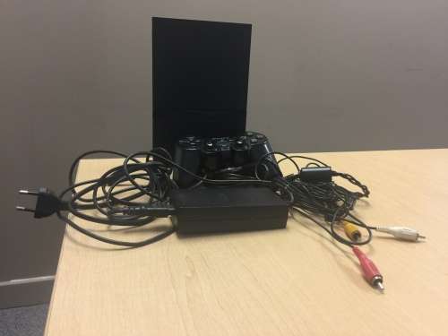 PS2 Console + Controller + 64mb Memory Card + 6 Games