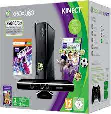 R1 NO RESERVE!!!! HOT HOT HOT!!!!! XBOX 360 SLIM 250GB + KINECT + 5 AWESOME KINECT GAMES