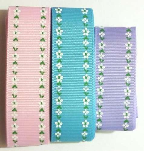 25mm GROSS GRAIN RIBBON 3COL. (3m)