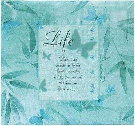 ALBUM 12X12" INSPIRE LIFE