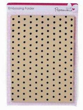 EMBOSS FOLDER - POLKA DOTS