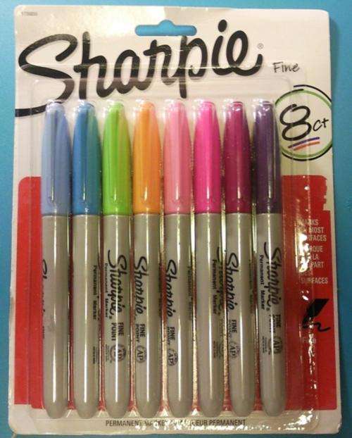 SHARPIE FINE MARKERS - PASTELS 8x  ***SPECIAL***