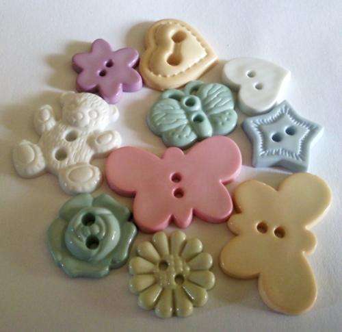 BUTTONS PASTEL - PACK 1