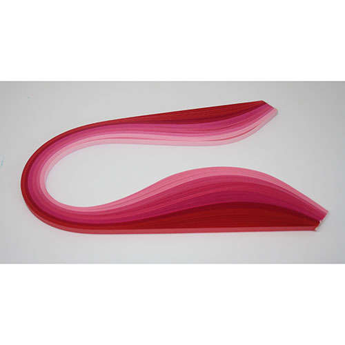 3mm QUILLING PAPER - PINK MIX (100)
