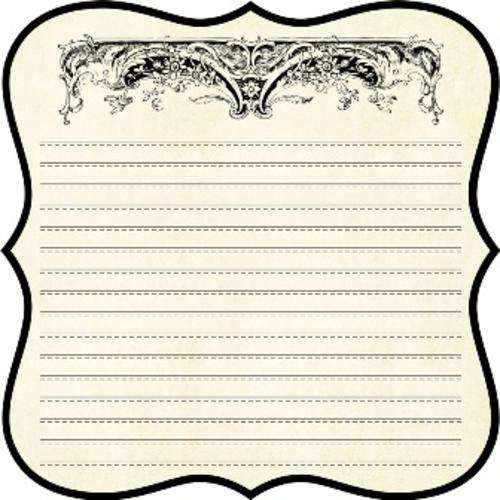 12x12" TC NOTIONS TAKE NOTE D/S CARD STOCK