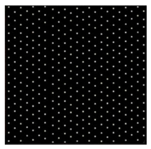 12x12" FABSCRAP DOT ON BLACK PAPER