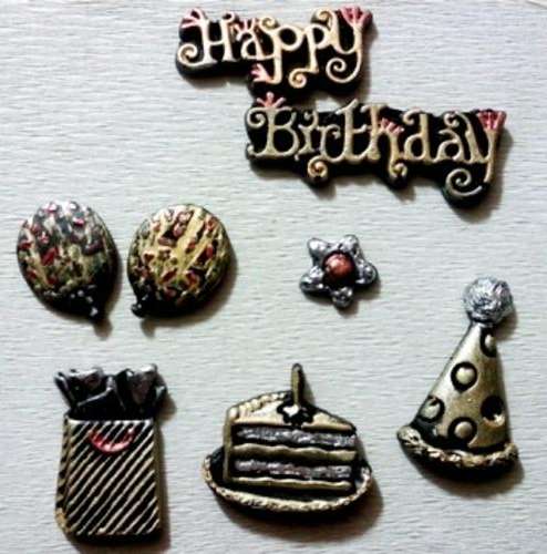 RESIN - HAPPY BIRTHDAY KIT