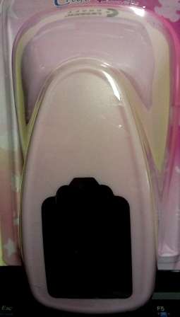 TAG MAKER SCALLOP TOP 7x4cm