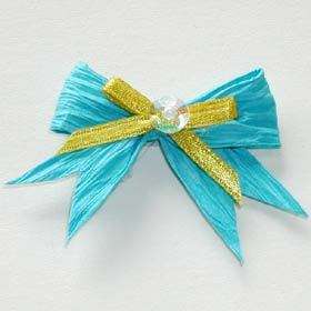 TOPPER RIBBON BLUE