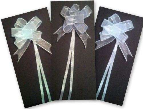 RIBBON BOW BLUE 1